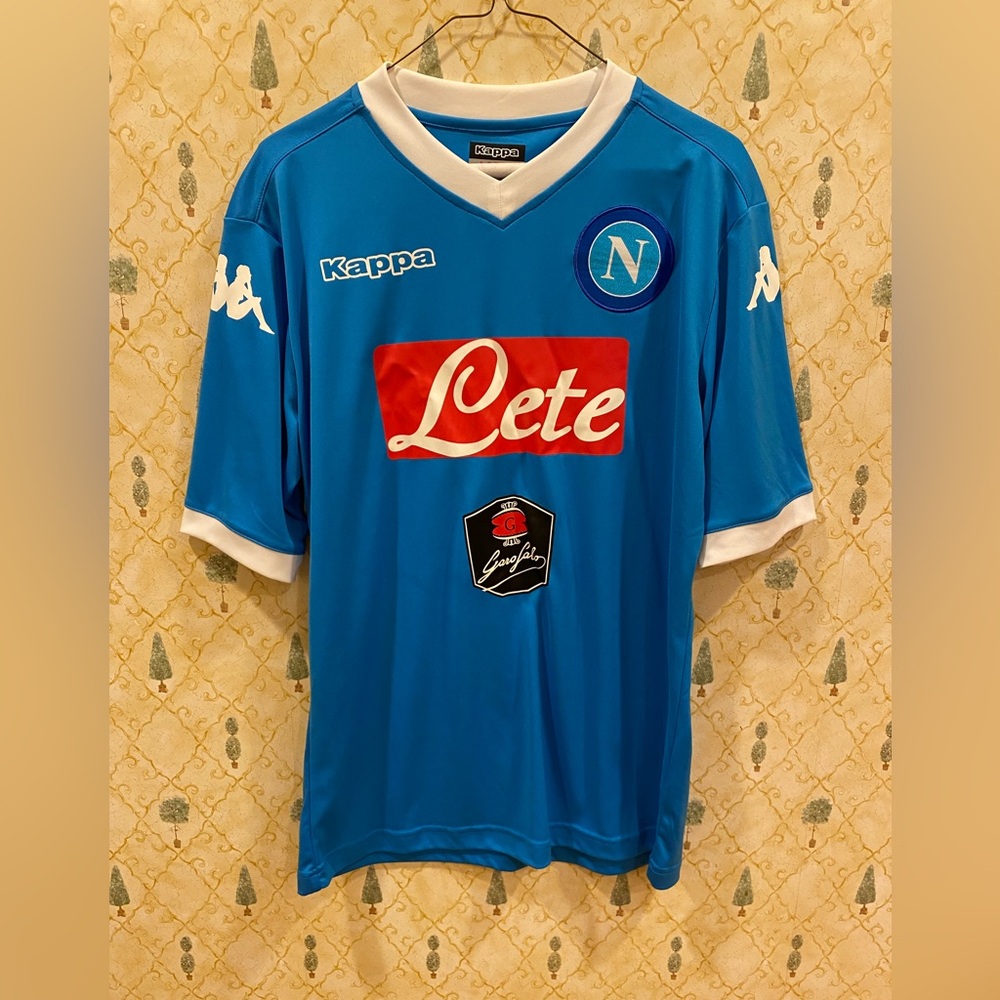2015 mens large Napoli home jersey